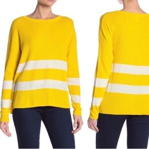 NWT Abound Striped Ribbed Pullover Sweater S